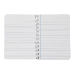 Cuaderno espiral liderpapel a4 smart tapa blanda 80h 75gr pauta 3,5mm con margen colores surtidos