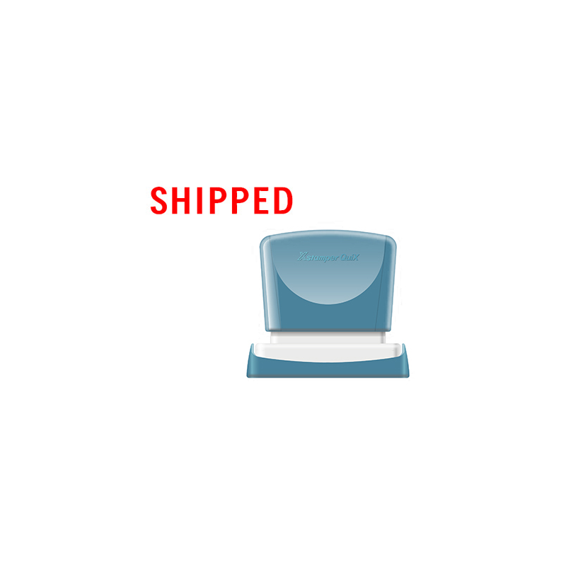 Sello x'stamper quix personalizable color rojo medidas 13x49 mm q-13