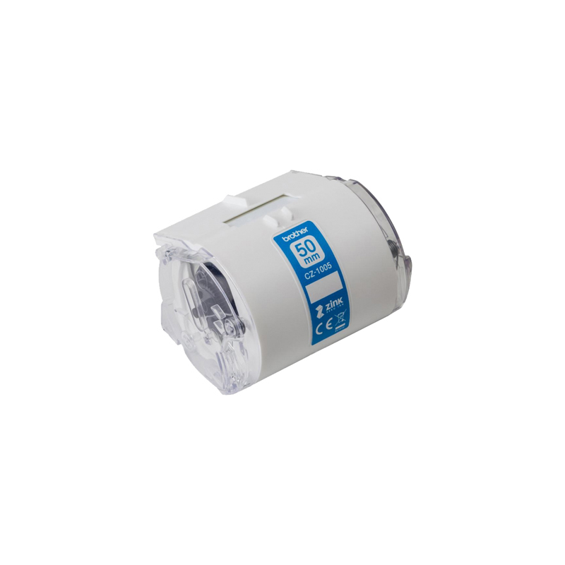Cinta brother cz-1005 impresion color para impresora vc-500w rollo 50 mm x 5 m