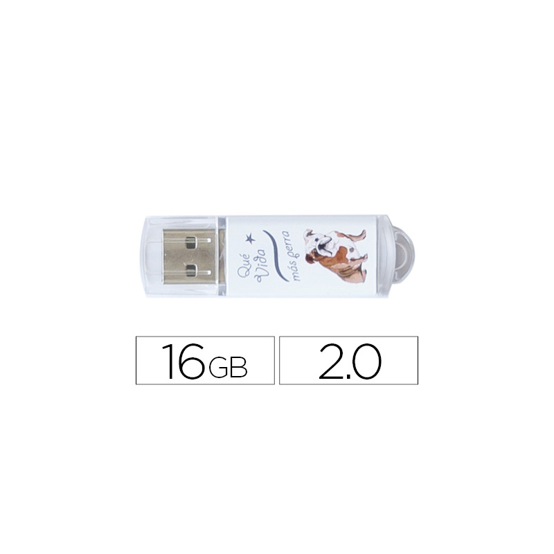 Memoria usb techonetech flash drive 16 gb 2.0 que vida mas perra