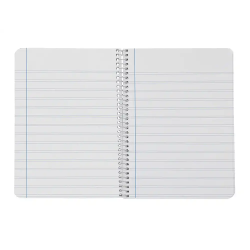 Cuaderno espiral liderpapel a4 smart tapa blanda 80h 75gr pauta 2,5mm con margen colores surtidos