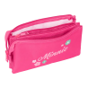 Bolso escolar portatodo safta triple minnie mouse 120x220x30 mm