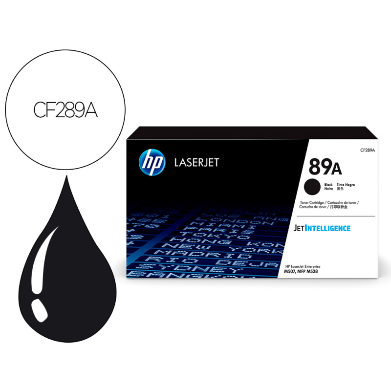 Toner hp laserjet 89a m507 / mfp m528 negro 5000 paginas