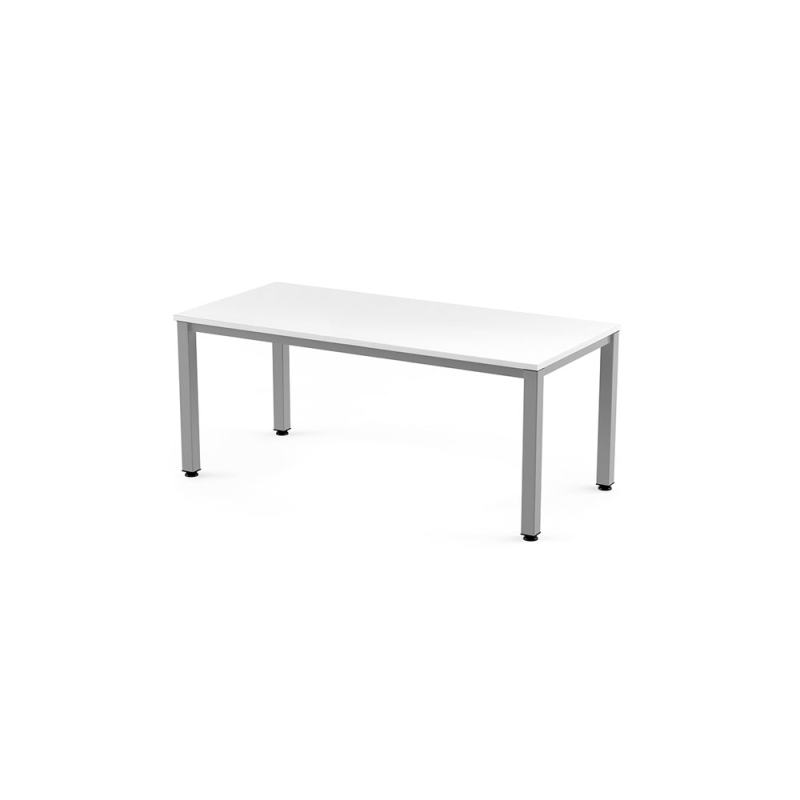 Mesa de oficina rocada executive 2003ad04 gris/blanco 180x80 cm