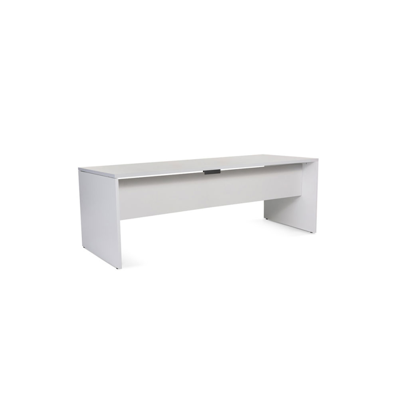 Mesa de oficina rocada work 2004ab02 gris/gris 200x80 cm