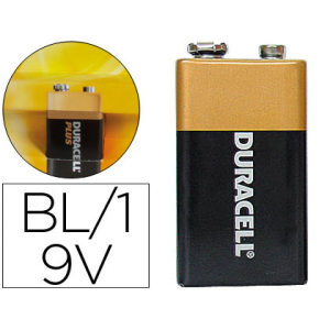 Pila duracell alcalina plus...