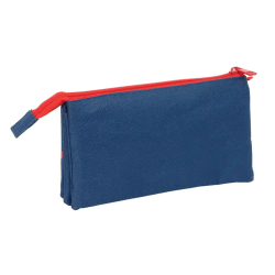 Bolso escolar portatodo safta triple avengers 120x220x30 mm