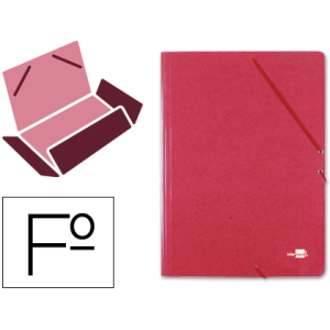 Carpeta liderpapel gomas...