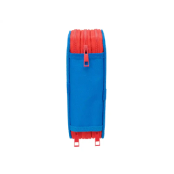 Plumier escolar safta triple 37 piezas spidey 195x125x55 mm