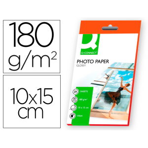 Papel q-connect foto glossy...