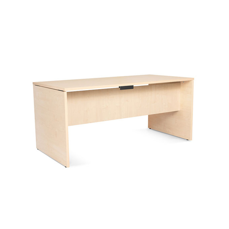 Mesa oficina rocada serie work 160x80 acabado aa01 haya/haya