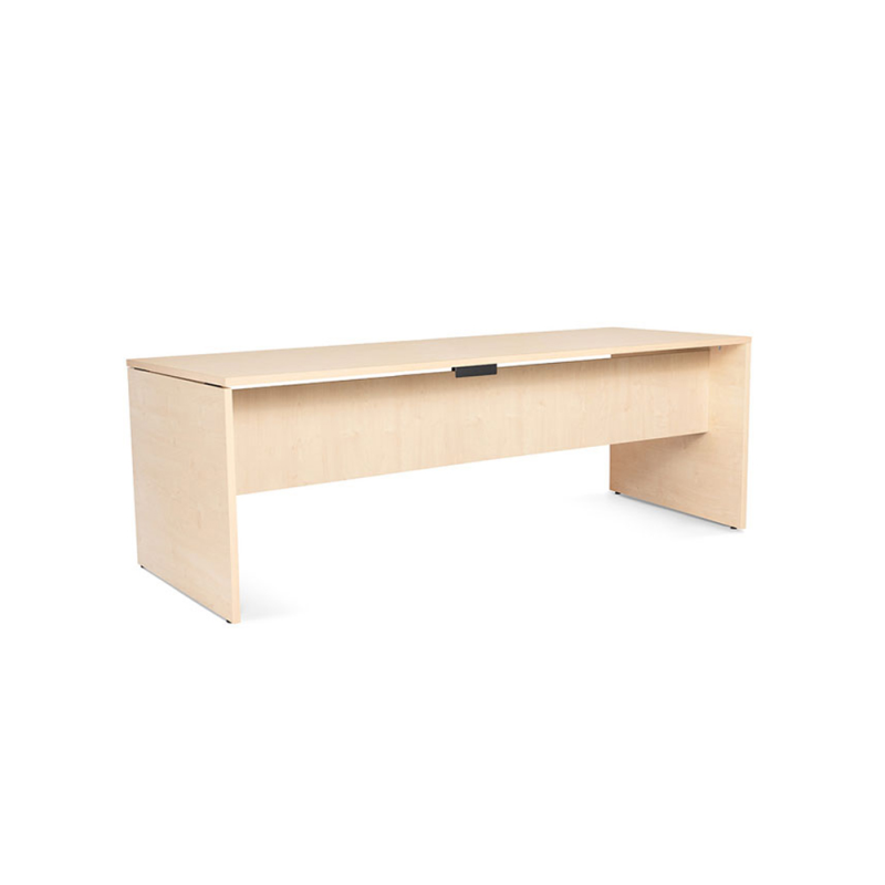 Mesa oficina rocada serie work 200x80 acabado aa01 haya/haya
