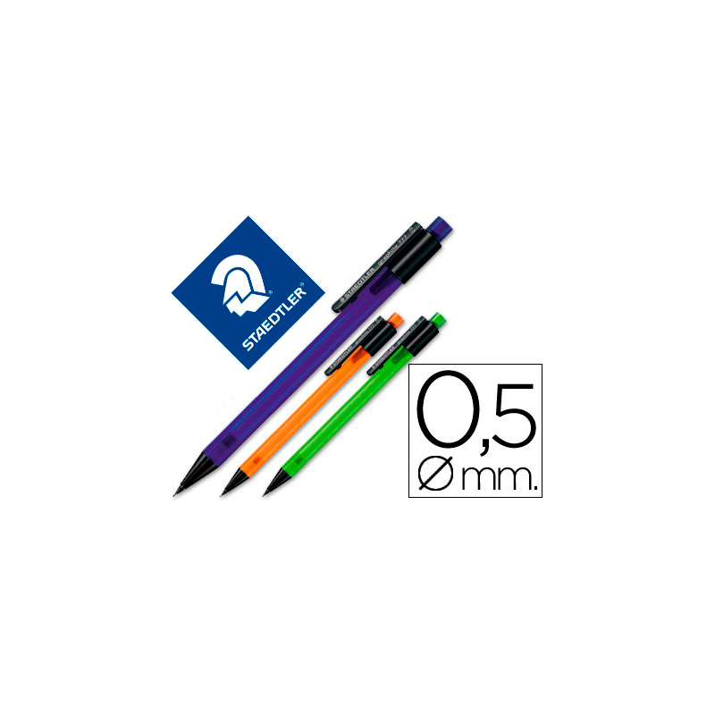 Portaminas staedtler mars 0,5 mm translucido