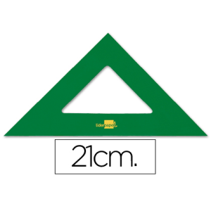 Escuadra liderpapel 21 cm...