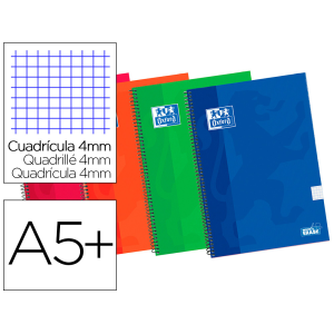 Bloc espiral oxford tapa...