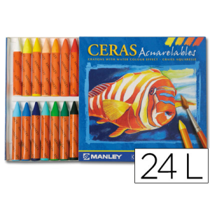 Lapices cera manley...