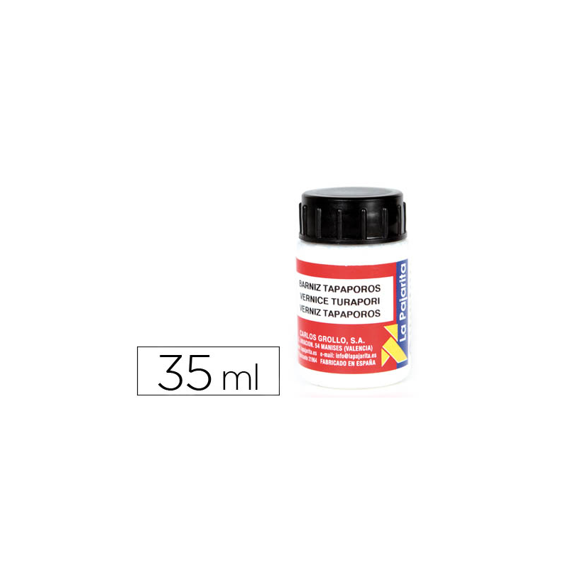 Barniz la pajarita tapaporos bote 35 ml