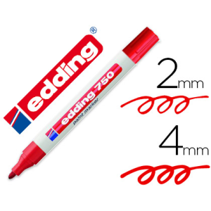Rotulador edding punta...