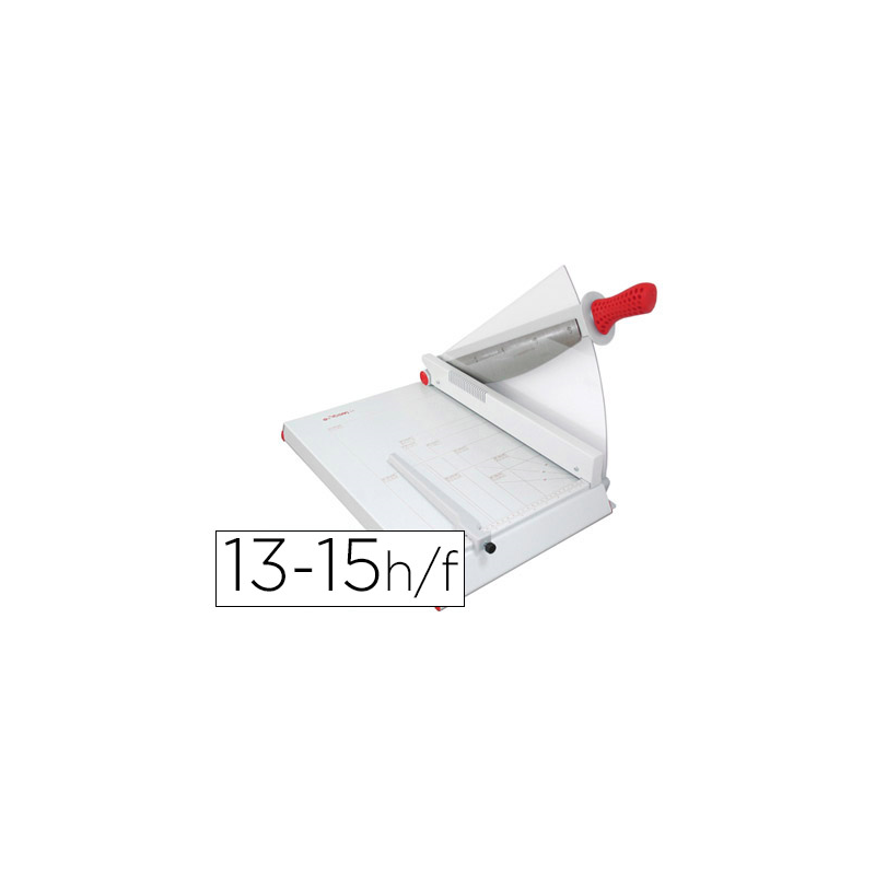Cizalla yosan 45 metalica de palanca din a3 con pantalla protectora