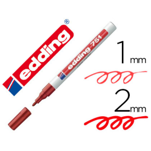 Rotulador edding punta...