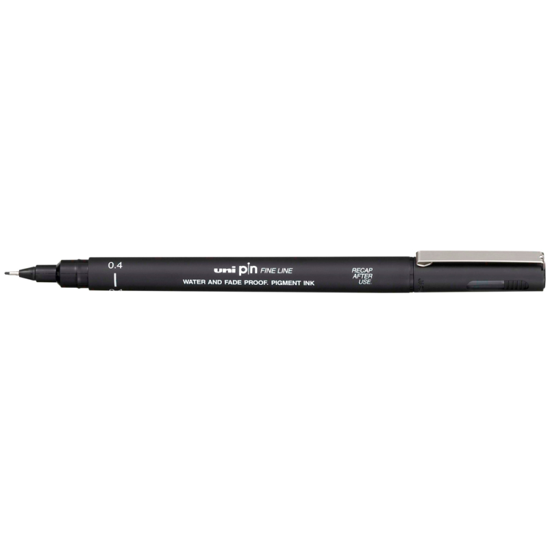 Rotulador uni pin calibrado pin04-200(s) negro
