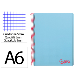 Cuaderno espiral liderpapel...