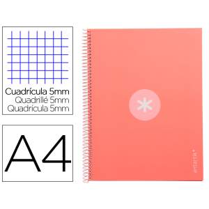 Cuaderno espiral a4 micro...