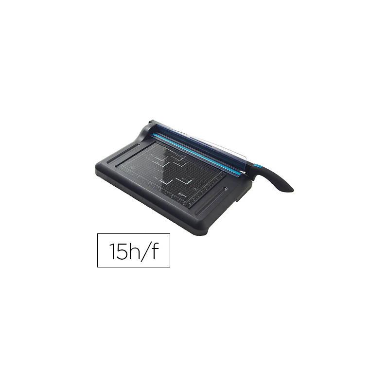 Cizalla de palanca avery din a4 base metalica capacidad de corte 15 hojas