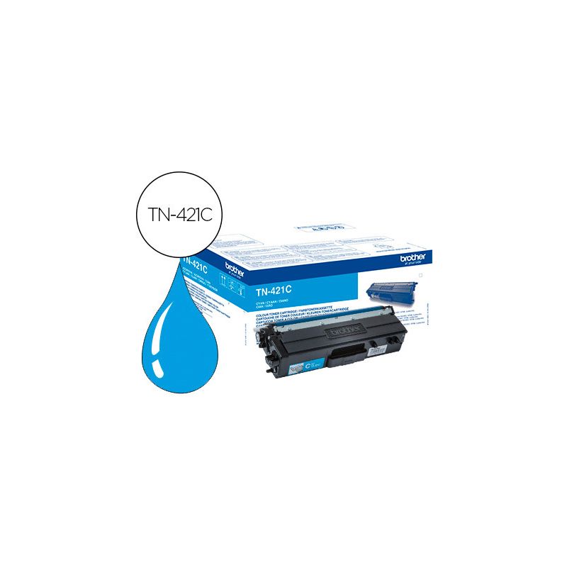 Toner brother tn-421 para dcp-l8410 cdn / 8410 cdw / hl-l8260 cdw / mfc-l8360 cdw / 8690 cdw / 8900 cdw cian