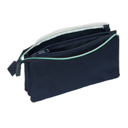 Bolso escolar portatodo safta triple real madrid 2ª equipacion 25/26 120x220x30 mm