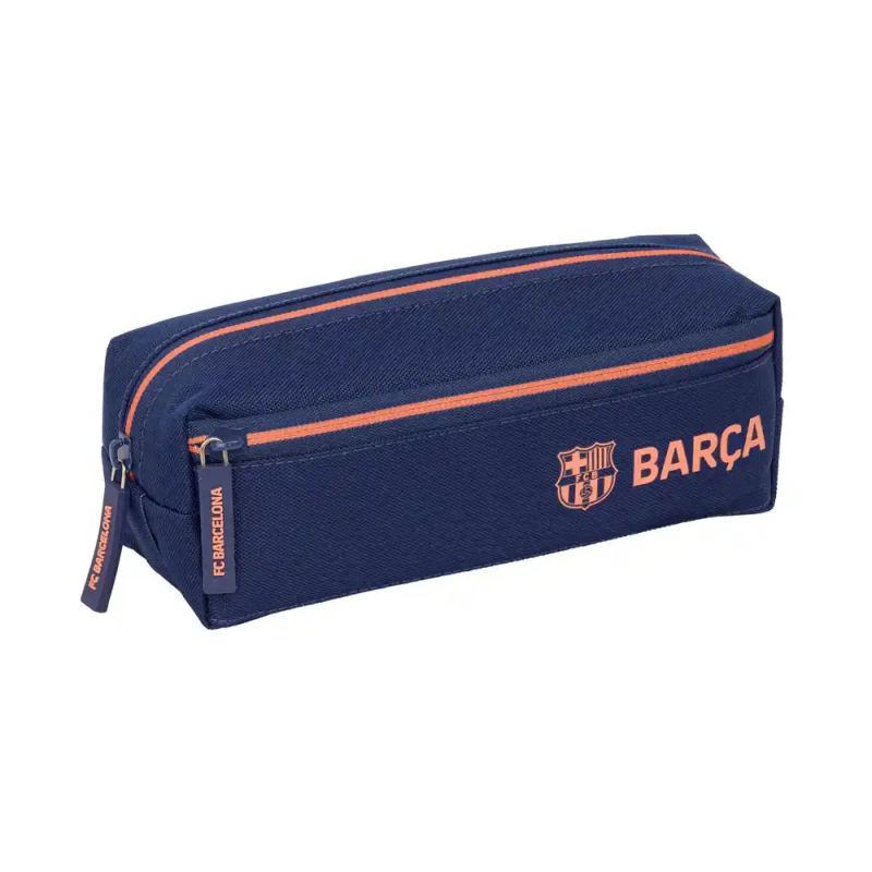 Bolso escolar portatodo safta triple pequeño con goma elastica 22cm f.c. barcelona 2ª equipacion 25/26 85x220x60
