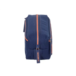 Bolso escolar portatodo safta triple pequeño con goma elastica 22cm f.c. barcelona 2ª equipacion 25/26 85x220x60