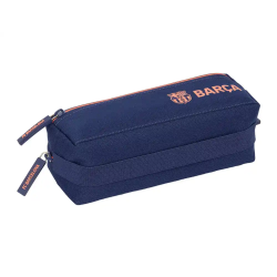 Bolso escolar portatodo safta triple pequeño con goma elastica 22cm f.c. barcelona 2ª equipacion 25/26 85x220x60