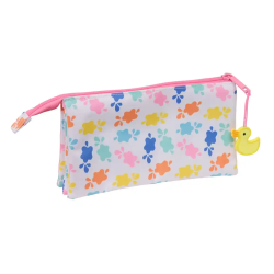 Bolso escolar portatodo safta triple peppa pig baby 120x220x30 mm