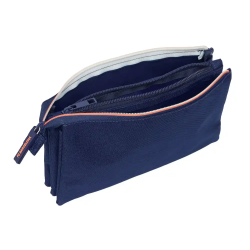 Bolso escolar portatodo safta triple f.c. barcelona 2ª equipacion 25/26 120x220x30 mm