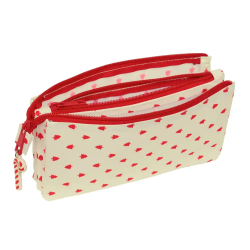 Bolso escolar portatodo safta triple complementos safta 120x220x30 mm