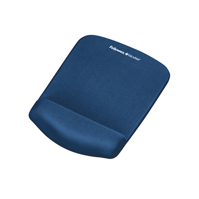 Alfombrillas fellowes para raton foam fusion plush touch azul 25x184x238 mm