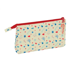 Bolso escolar portatodo safta triple complementos safta 120x220x30 mm