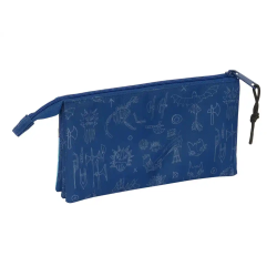 Bolso escolar portatodo safta triple como entrenar a tu dragon 120x220x30 mm