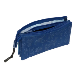 Bolso escolar portatodo safta triple como entrenar a tu dragon 120x220x30 mm