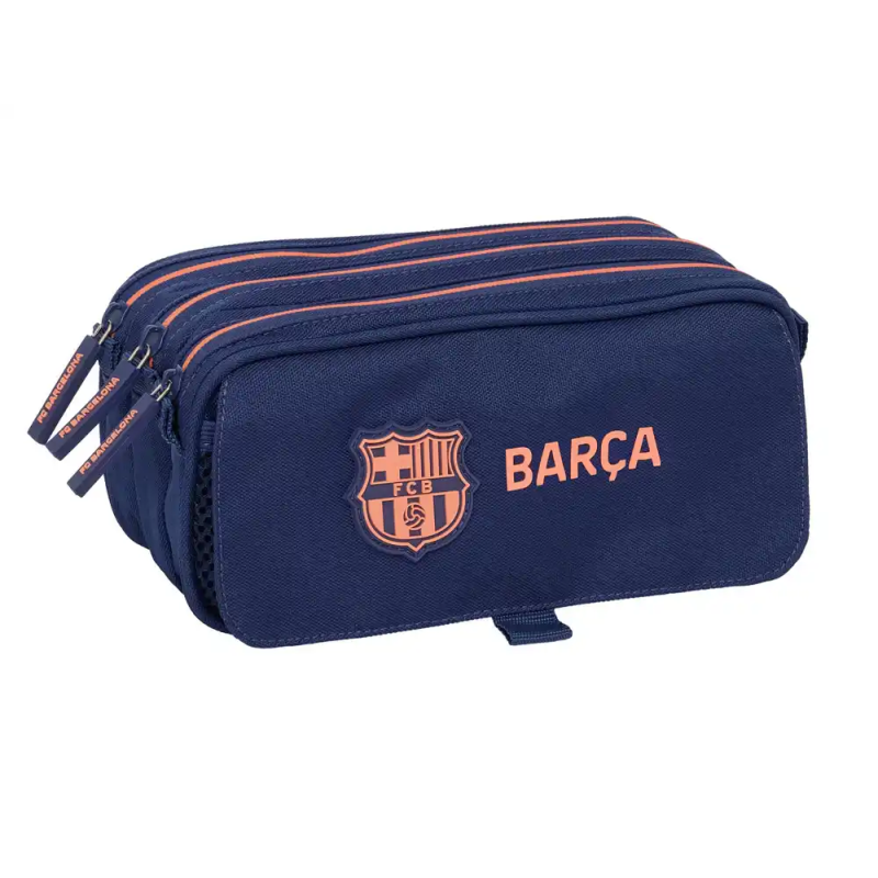 Bolso escolar portatodo safta triple big f.c. barcelona 2ª equipacion 25/26 100x215x80 mm