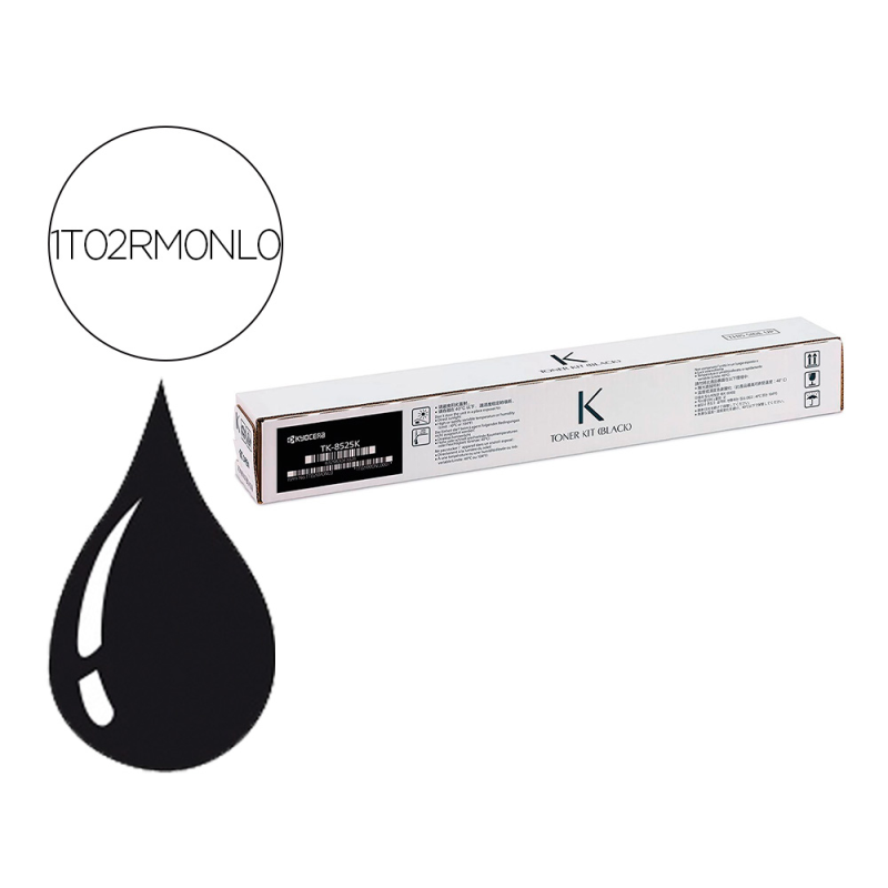 Toner kyocera tk-8525k negro para taskalfa 4052ci (1t02rm0nl0)