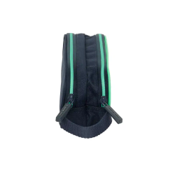 Bolso escolar portatodo safta doble real madrid 2ª equipacion 25/26 80x210x60 mm