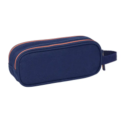 Bolso escolar portatodo safta doble f.c. barcelona 2ª equipacion 25/26 80x210x60 mm