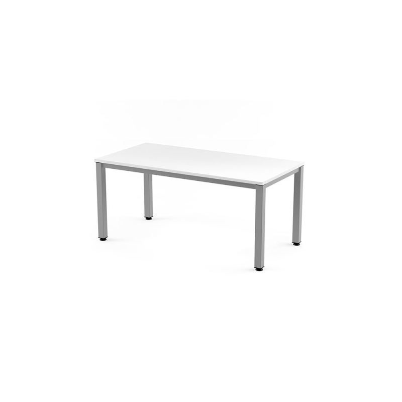 Mesa de oficina rocada executive 2001ad04 gris/blanco 140x80 cm