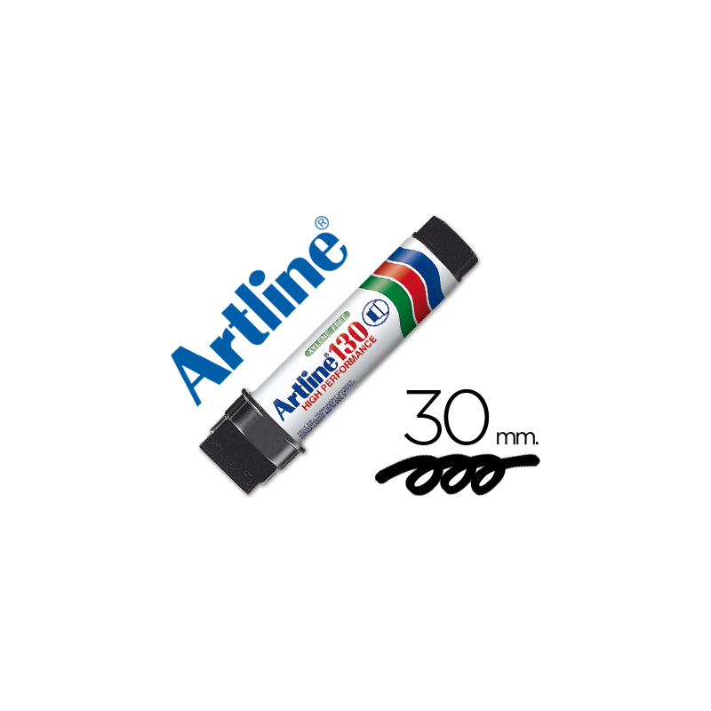 Rotulador artline postermarker ek-130 negro recargable 30 mm