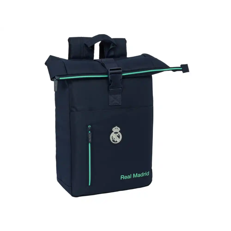 Mochila safta solapa para portatil 15,6/' real madrid 2ª equipacion 25/26 420x280x130 mm
