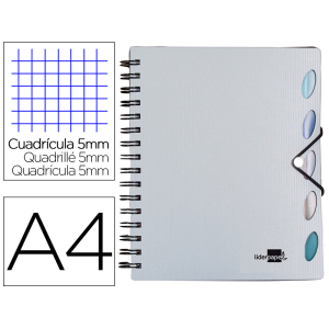 Cuaderno espiral liderpapel...