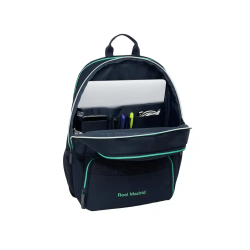 Mochila safta padel real madrid 2ª equipacion 25/26 420x300x170 mm