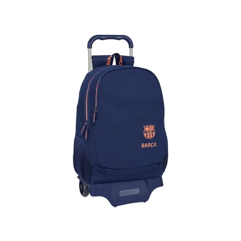 Mochila safta mod. 665 con carro 905 f.c. barcelona 2ª equipacion 25/26 440x320x160 mm